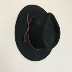 madewell biltmore black rancher hat w black band